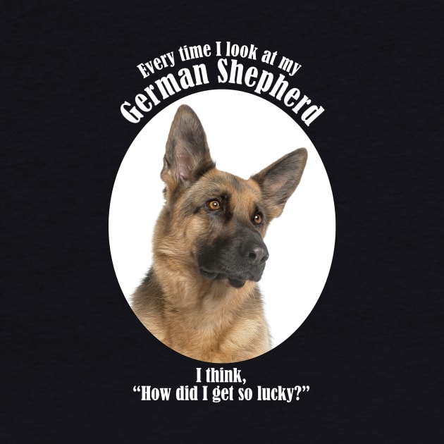 Lucky German Shepherd by You Had Me At Woof